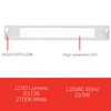 UltraPro 36 inch Plug-in Linkable Under Cabinet Lights, High/Low/Off, Warm