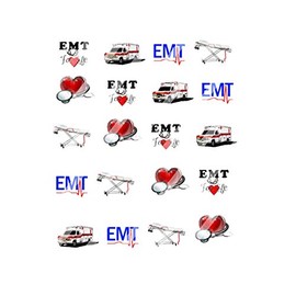 EMT Nail Art Decals