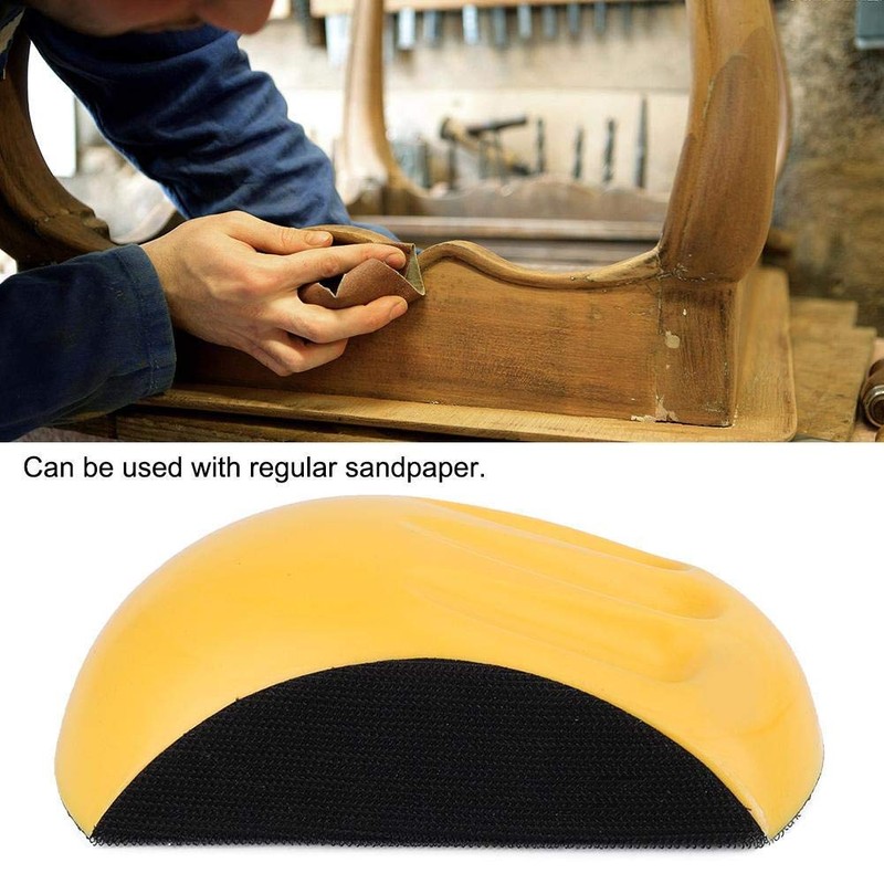 Manual Sanding Block Velcro Hand Sanding Block Polishing Disc 5