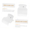 Baluue 12pcs Hot Roller Claw Clips Lightweight Hair Styling Tool