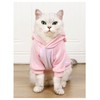 QWINEE Dog Hoodies Chicken Design Cat Dog Clothes Warm Winter