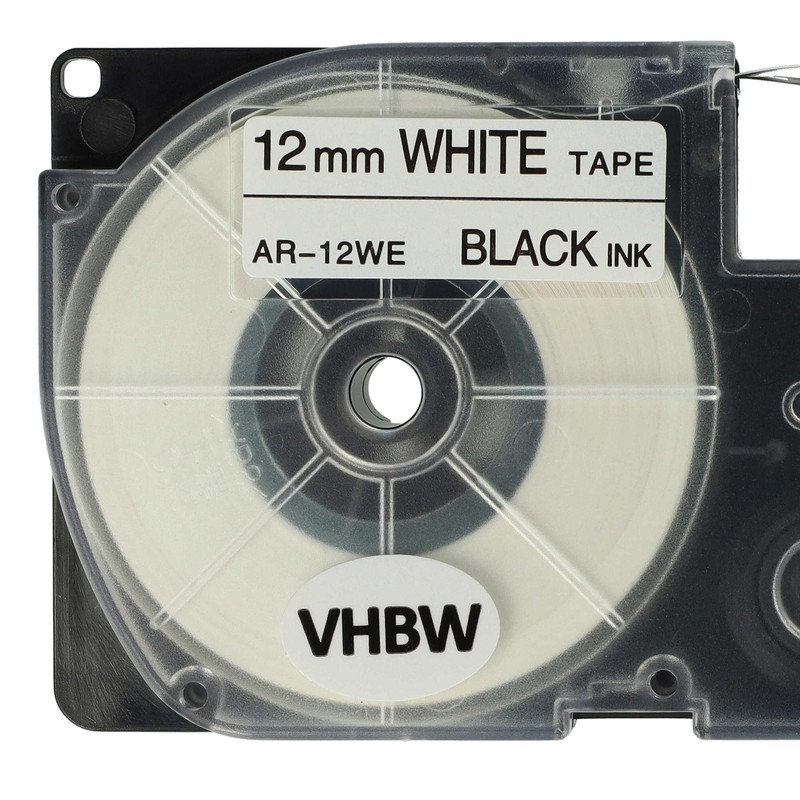 vhbw 3 x Label Tape Cassette Compatible with Casio KL-60,