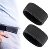 ZhongShuang 2Pcs No Buckle Belt No Buckle Belts For Men
