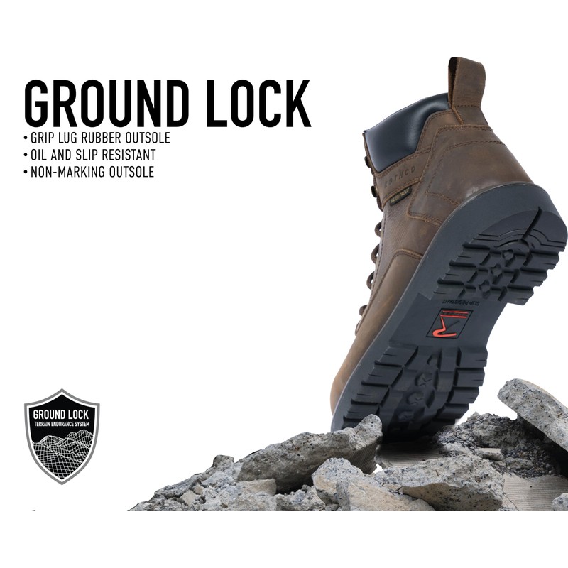 Rothco Tradesman Work Boot, Black, 8