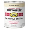 Rust-Oleum 7770502 Stops Rust Brush On Paint, Quart, Gloss Almond