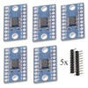 Hailege 5pcs TXS0108E High Speed Full Duplex 8-Way 8 Channel