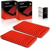 A-Premium 2-PC Pre-oiled Engine Air Filter Compatible with Toyota Camry
