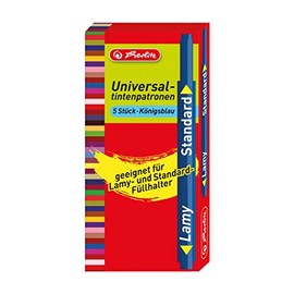 Herlitz 10435378 Universalpatrone 5 Piece in Folding Box