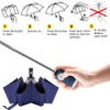 FDJASGY UV Sun Umbrella Compact Folding Travel Umbrella Auto Open