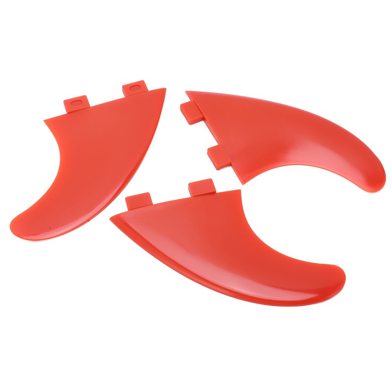 3Pcs Surfboard Fins Glass Fiber Thruster Fin Sets Surf Accessories