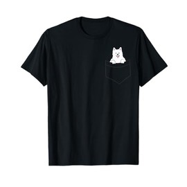 Samoyed In a Pocket Cute Pocket Samoyed T-Shirt
