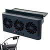 Car Window Fan | Auto Solar Air Circulation Fan -