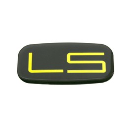 2pcs New LS Cab Emblems 3D Badge Logo Roof Pillar Replacement for 99-07 Pickup Truck SUV 15036135 (Gold)