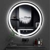 CFYLO 28" Round Backlit LED Bathroom Mirror, Bathroom Mirror with