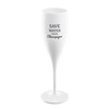 Cheers No. 1 Save Water Drink Champagne Super Glass 100