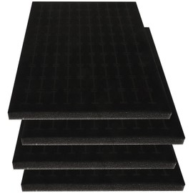 Zerodeko Almohadilla Para Joyero 4 Piezas Inserciones De Esponja Protectora Para Caja De Joyería Organizador Para Anillos Pendientes Y Colgantes 11.02