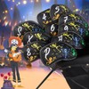 Golf Iron Club Head Cover 10pcs/set Magictape 4～9PASX Balck PU