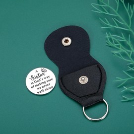 Sister Gifts from Sister Brother Sister in Law Birthday Gifts Galentines Day Gifts for Friend Valentines Day Gifts for Her Friendship Gift for Women Friend Back to School Wedding Christmas Double Side