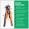 JUSTOP Pro Self-Adjustable Automatic Cable Wire Crimper Crimping Tool Stripper