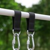 wilcractk Swing Attachment with Rope and Carabiner Robust Plate Swing