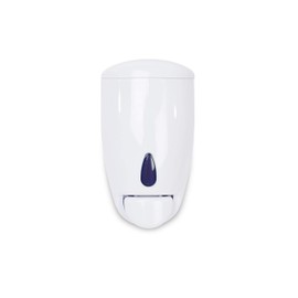 Hypafol Soap Dispenser, 500 ml, Sturdy Plastic, Modern Design, Refillable, Viewing Window for Consumption Control, Lockable, Easy to Fill, 190 x 110 x 120 mm, for Catering, Toilets