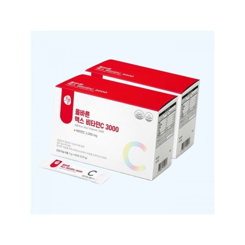 upright ALLBARUN Super Correct Max Vitamin C 3000 90 packets