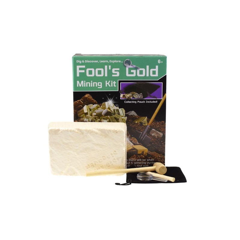 Kaper Kidz DIG & Discover FOOL'S Gold Mining KIT: Dig