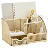 Annova Mesh Desk Organizer Office with 7 Compartments + Drawer/Desk