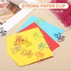 PATIKIL 50pcs Paper Clip, Cat Shape Paper Clip Small Cute