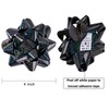 WRAPAHOLIC 4 Inch Metallic Black Gift Bow Assortment (12 Bows)