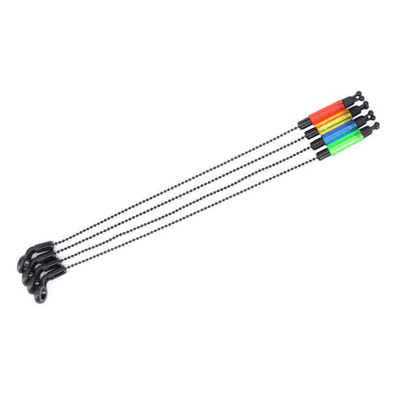 4pcs Fishing Alarms Fishing Hangers Bobbins Drop Off Indicators