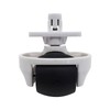(White) Front Roller Caster Wheel Replacement for Roborock Q5, Q7,
