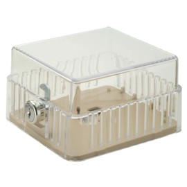 White-Rodgers Emerson F29-0227 Thermostat Guard, Clear Plastic