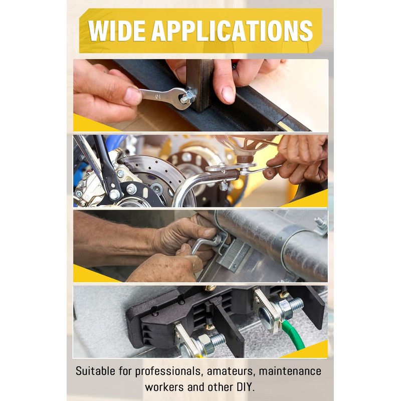 Caianwin 25Pcs 1/4"-20 Nylon Insert Hex Lock Nuts A2 304