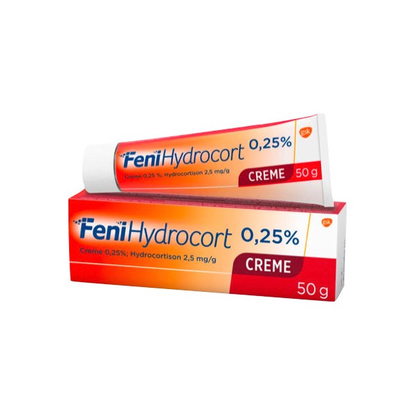 FeniHydrocort Cream 0.25% 50 g