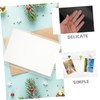 TEHAUX High Durability Photo Lamination Sheets 100pcs Plastic Lamination Film