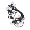 G50 Bulb String Light 5M 10LED White Globe Bulb Decorative