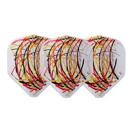 Barneveld L1EZ L1Pro Raymond L-Style Flights Made in Japan RYB Series ver.1 (Type B: Clear White)