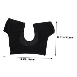Healeved Armpit Sweat Pad Vest Women's Breathable Absorbent Vest Washable Pad Comfortable Fit Polyester Material