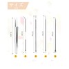 Restars Blackhead Remover Tweezers Acne Remover Antibacterial Stainless Steel Pore