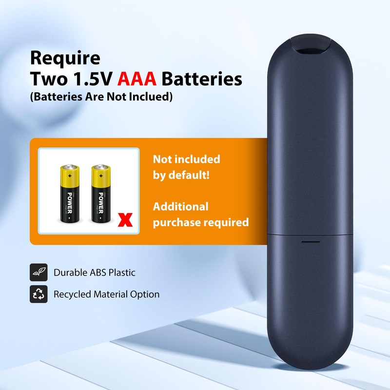 HZIME New Replacement Remote Control Compatible for VOPLLS VP-1 Smart