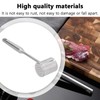 Meat Mallet Tenderizer Stainless Steel Hand Held Manual Anti Rust