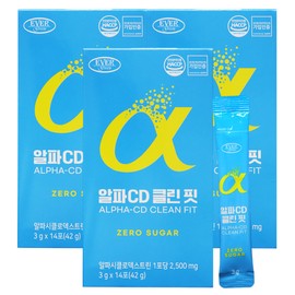 Evergreen Alpha CD Clean Fit 14 sachets / 에버그린 알파CD 클린 핏 14포 X 3개