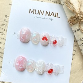 Heartcock❤️ Nail Tip - Long Oval / 하트콕❤️ 네일팁 - 롱오벌