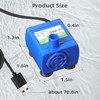 IP68 DR-DC160 submersible water pump Cat Water Fountain Pump for