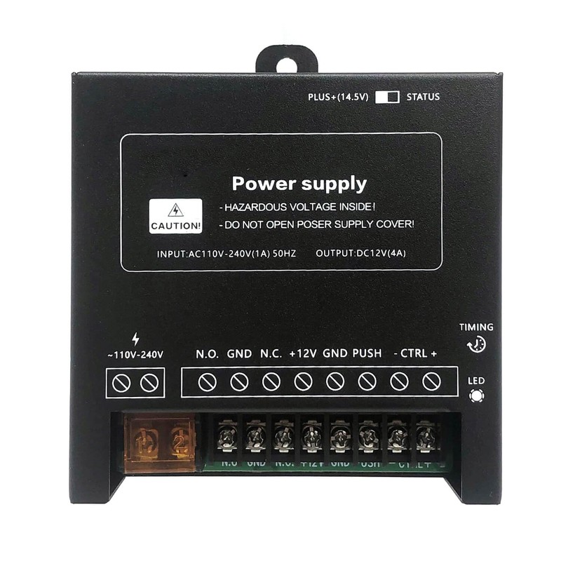 Access Control System Kit with IP68 Waterproof Metal Touch Keypad,