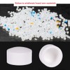 YOFASEN Water Pipe Fittings White PVC Slip End Caps Cover,