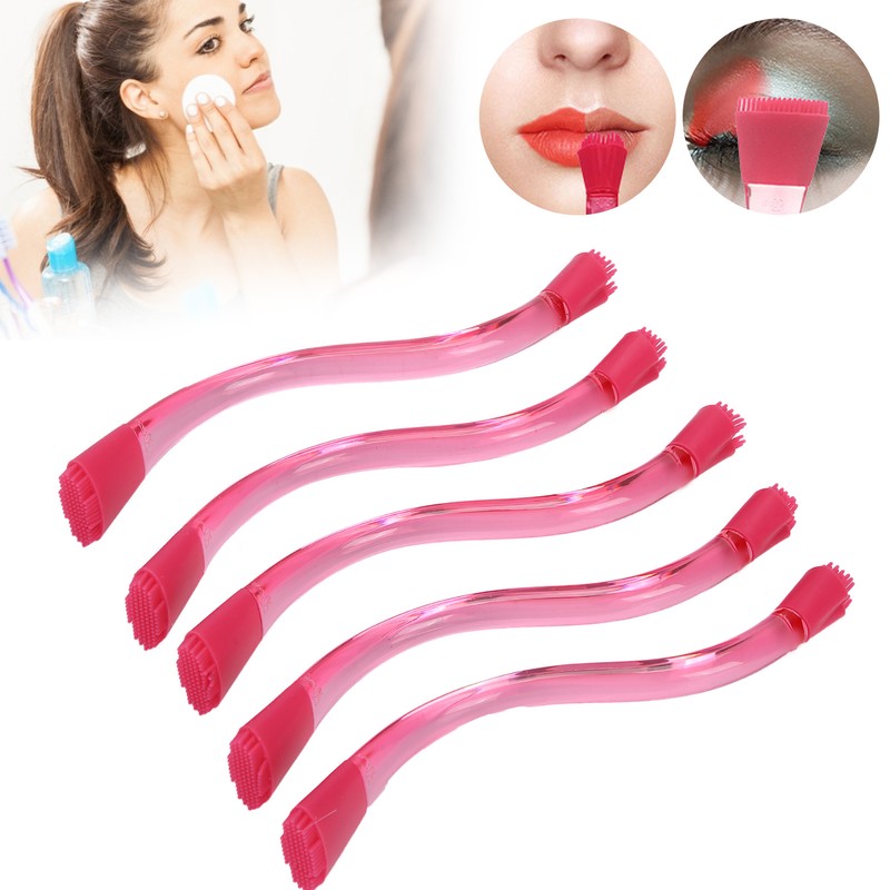 Facial Cleaning Brush Silicone Face Wash Brush DoubleSided Makeup Remover