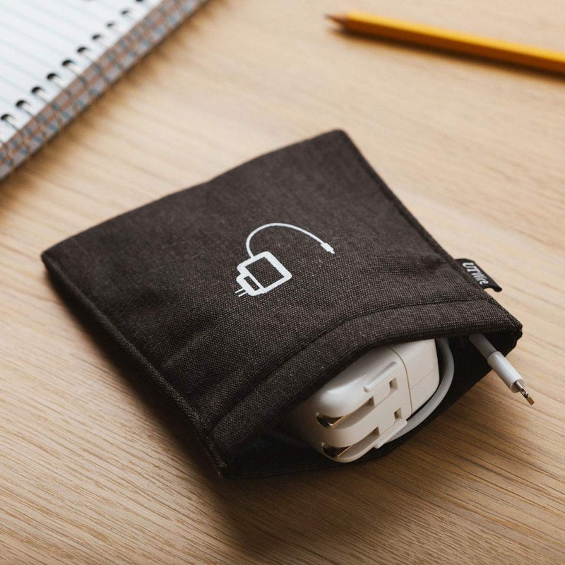 UT Wire Pocket Snap & Store Mobile Charger Case Pouch,