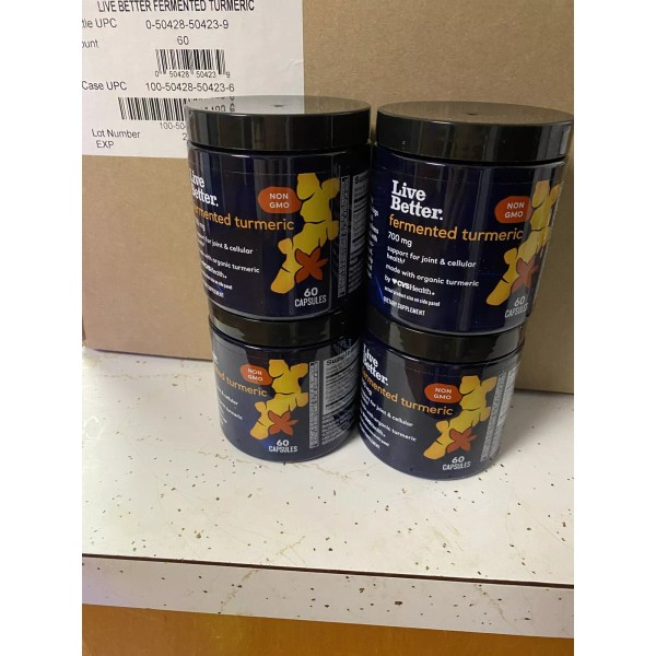 live better BULK NEW LOT OF 4 Live Better Fermented